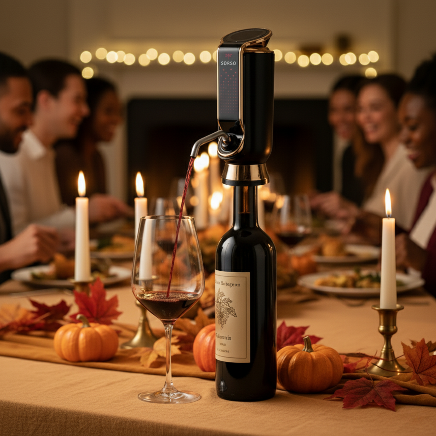 Sorso Wine Aerator, Preserver & Dispenser