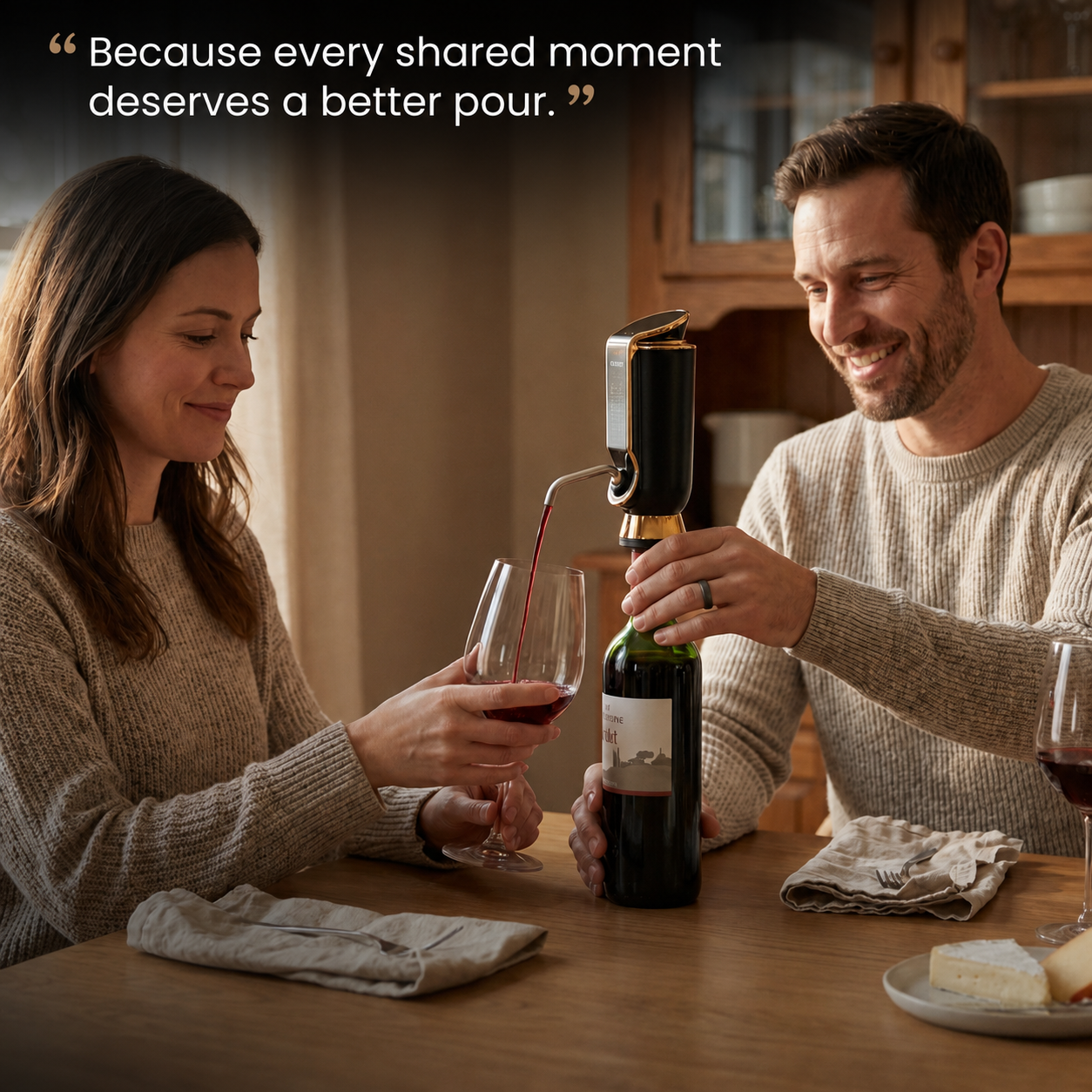 Sorso Wine Aerator, Preserver & Dispenser